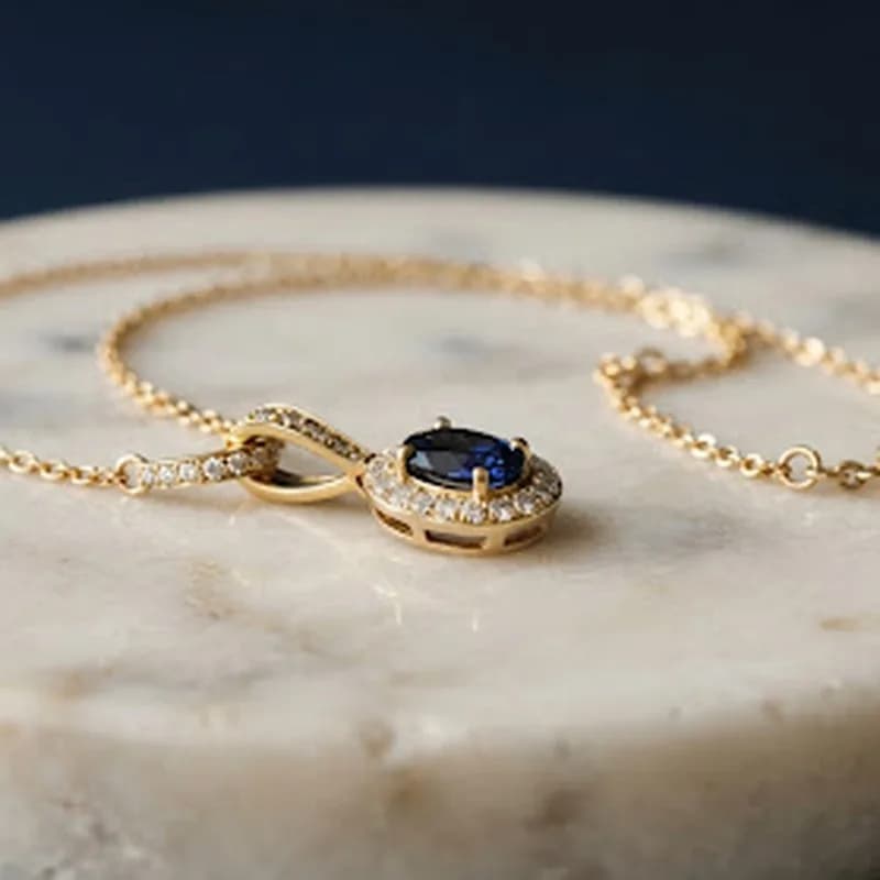 Sapphire Heritage Necklace